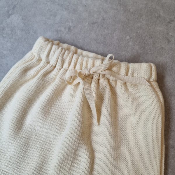 Cream Knit Pants - PTocon