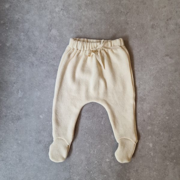 Creamy Knit Feet Pants - PTocon