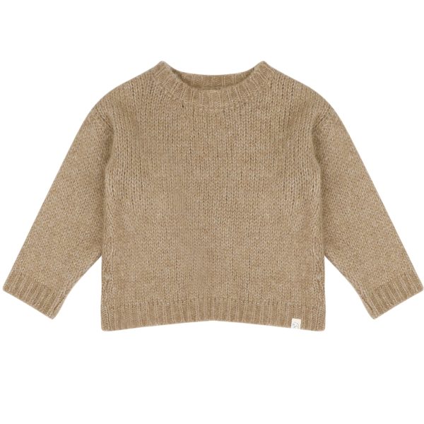 Wool Sweater Hazelnut - Jenest