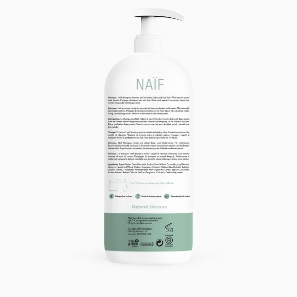 Voedende Shampoo Baby & Kids 500 ml - Naïf