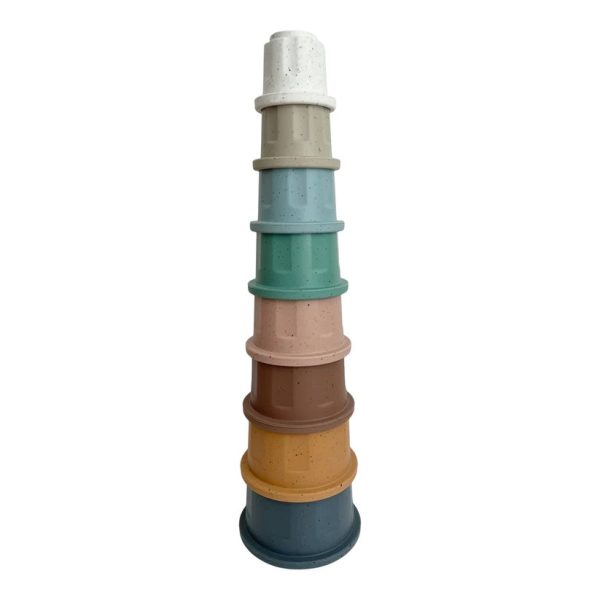 Natural Silicone Cup Stacker