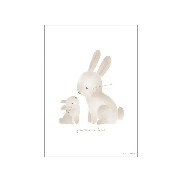 Poster A3 Little Bunny - Little Dutch
