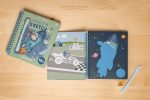 Kras -en schetsboek Jim&Friends - Little Dutch