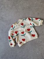 Tulips Allover Sweatshirt Baby - The Campamento
