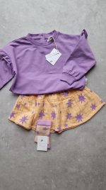 Mini Ruffle Skirt Stars - Petit Blush