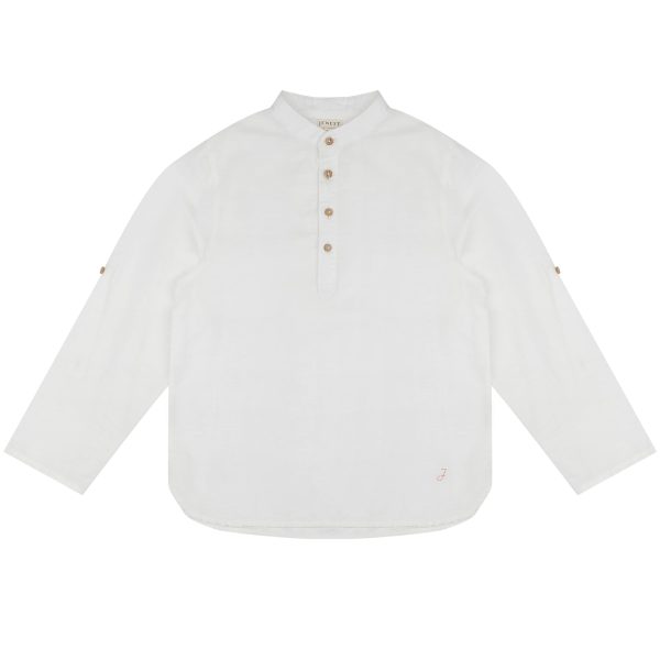 Tuff White Linen Shirt - Jenest