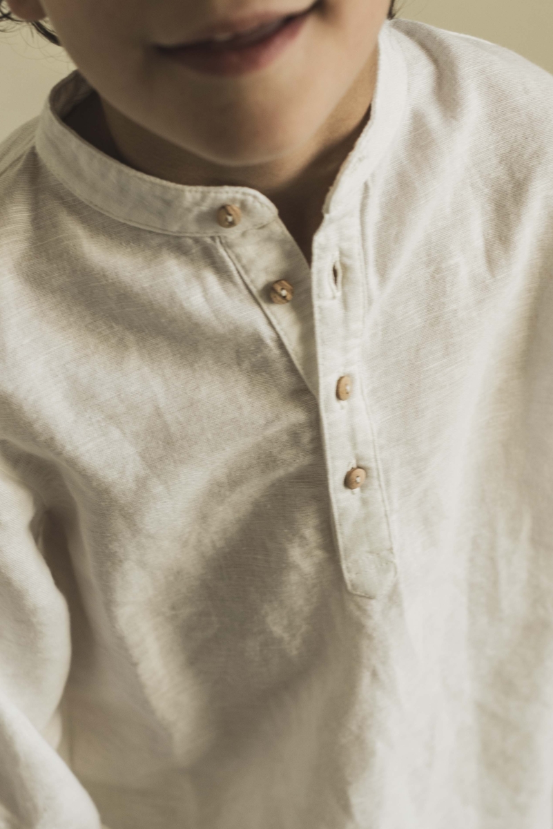 Tuff White Linen Shirt - Jenest