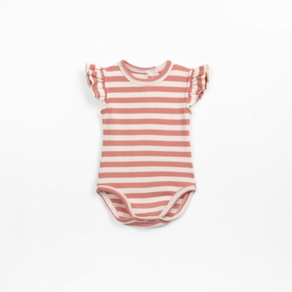 Striped Rib Body Coral - Play Up