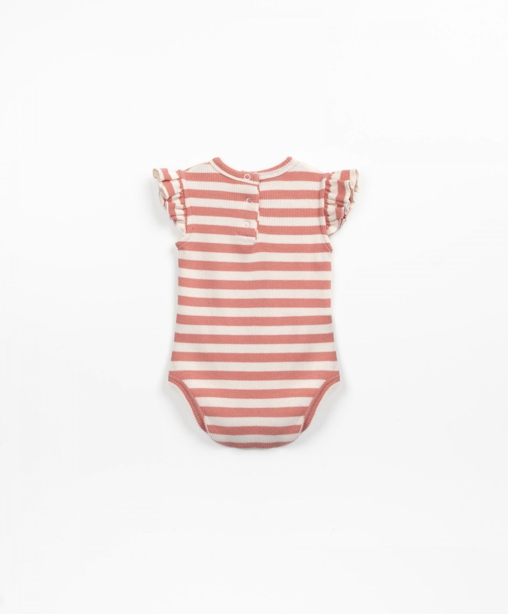 Striped Rib Body Coral - Play Up
