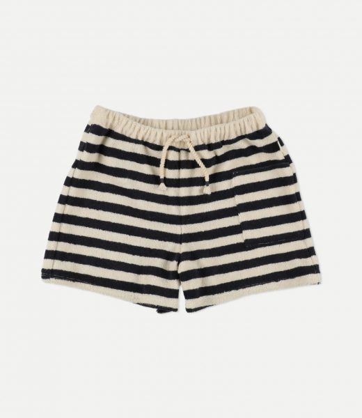 Toweling stripes Shorts - My Little Cozmo
