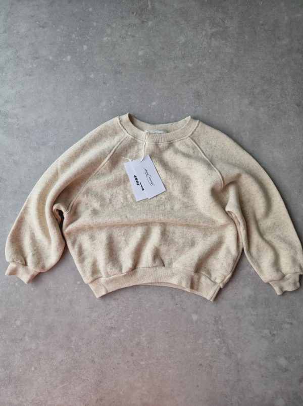 Ecru Melange Sweatshirt - American Vintage