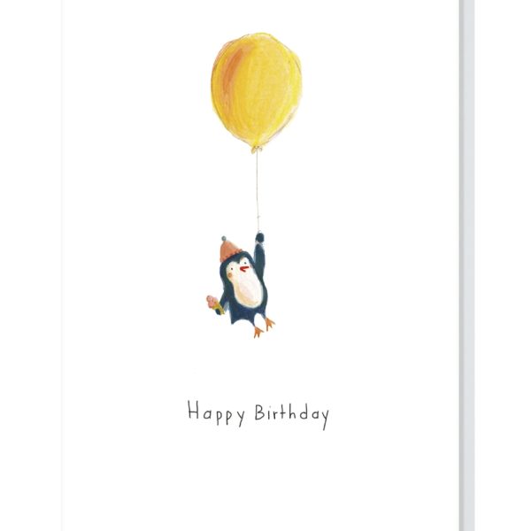 Happy Birthday Pinguïn Kaartje