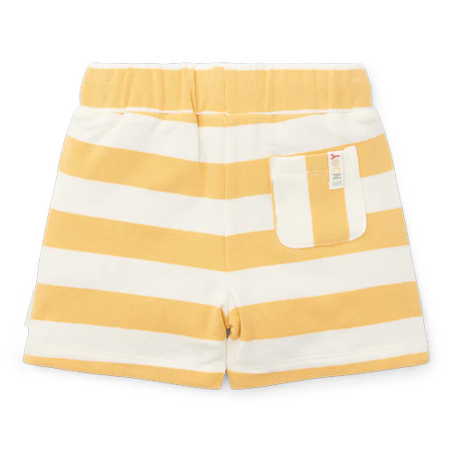 Yellow Stripes Short - Little Dutch