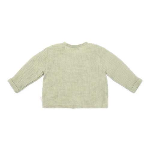 Muslin Shirt Green - Little Dutch