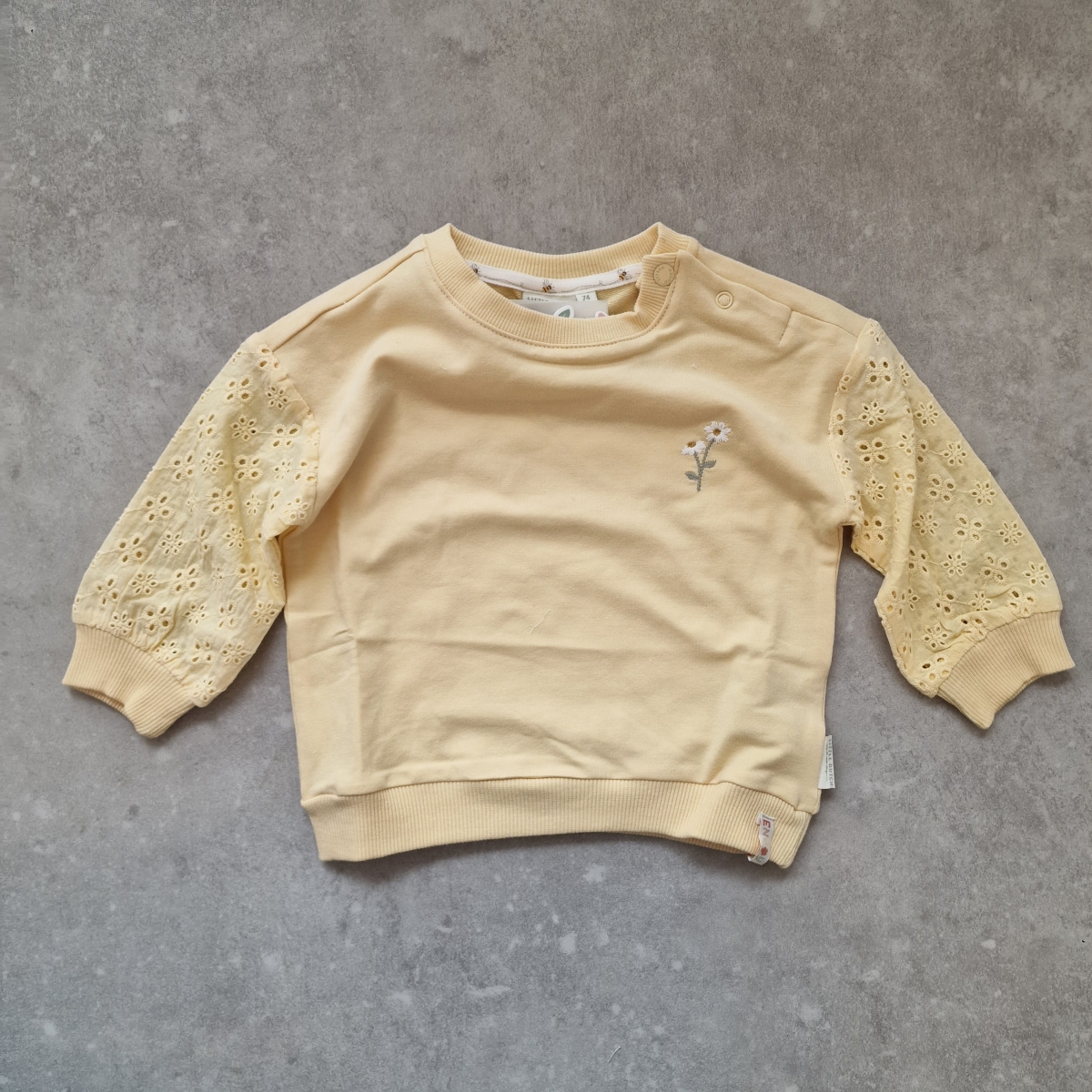 Honey Yellow Sweatshirt - Little Dutch