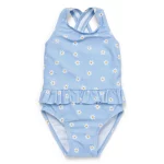 Daisy Blue Ruffle Swimsuit - Little Dutch