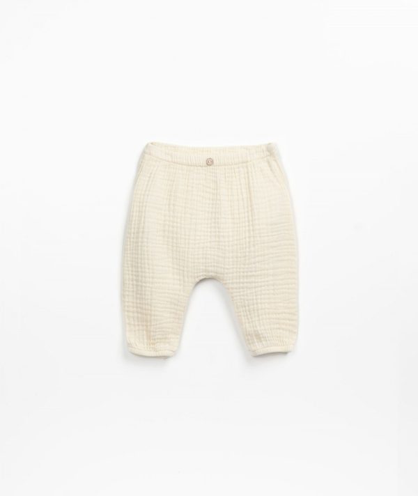 Woven Cotton Trousers - Play Up