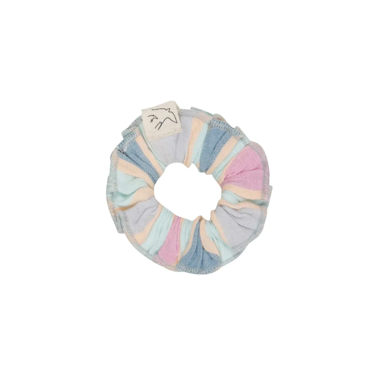 Small Scrunchie Stripe Mint - Jenest