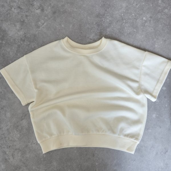 Oversized Comfy Tee Cream