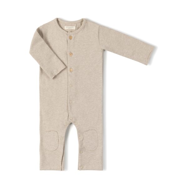 Butt Onesie Beige - Nixnut