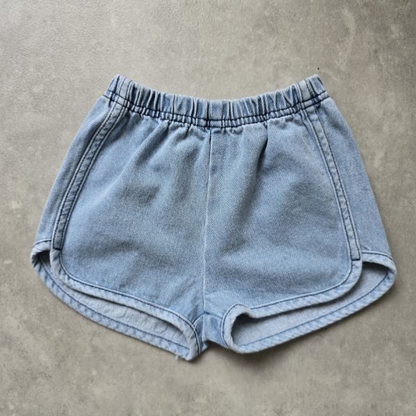 Piping Denim Short