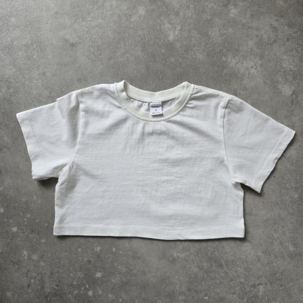 Crop Tee Ivory