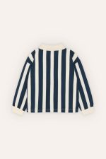 Blue Stripe Kids Polo Sweatshirt - The Campamento