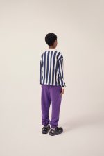 Blue Stripe Kids Polo Sweatshirt - The Campamento