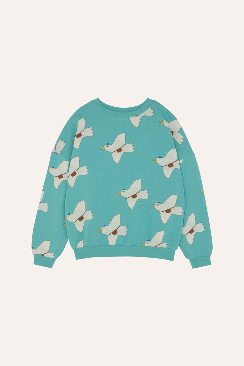 Pigeons Allover Sweatshirt - The Campamento