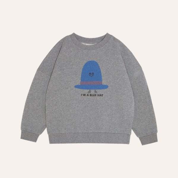 Blue Hat Oversized Sweatshirt - The Campamento