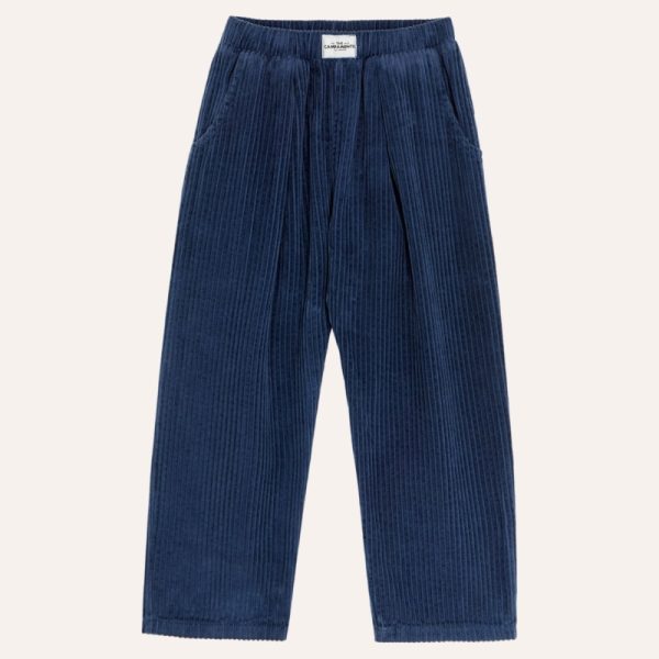 Navy Corduroy Trousers - The Campamento