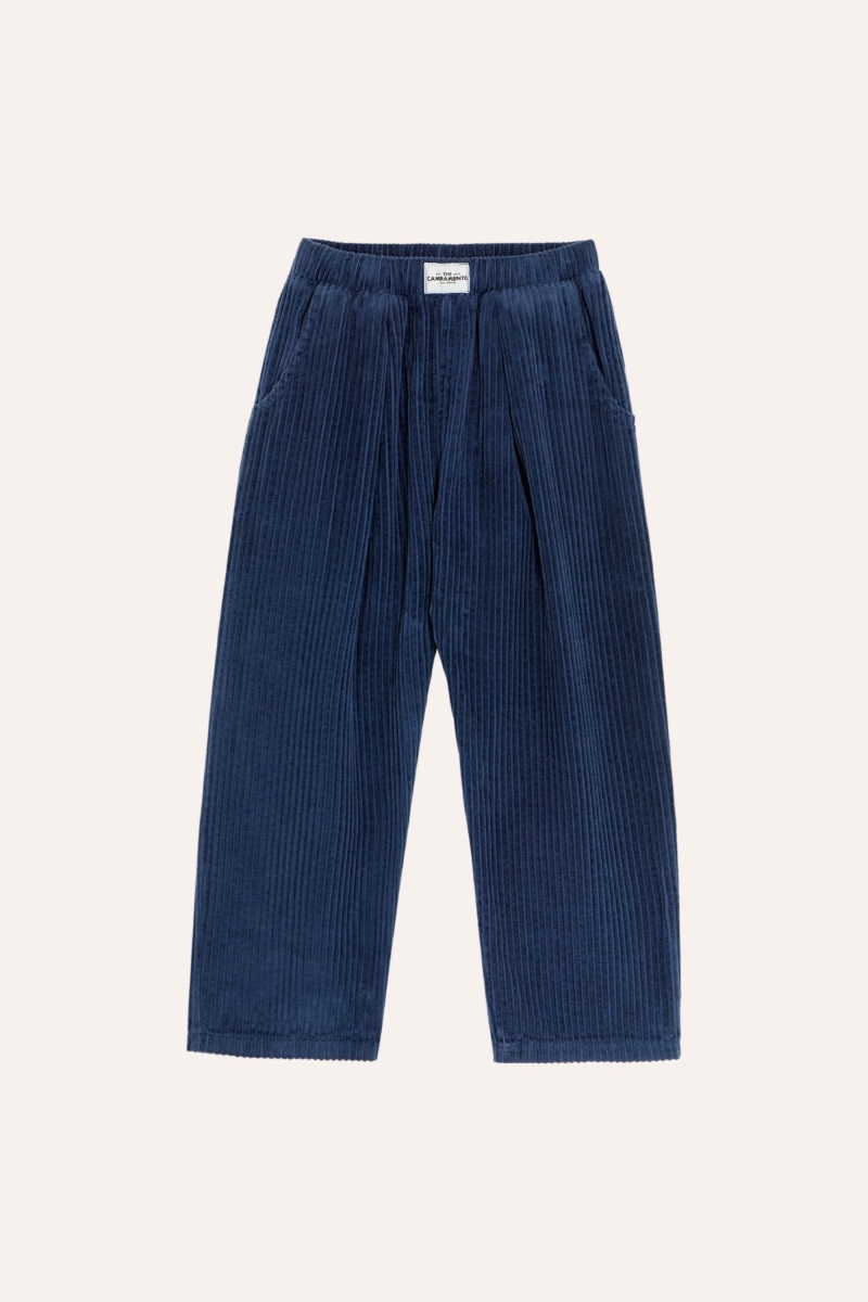 Navy Corduroy Trousers - The Campamento