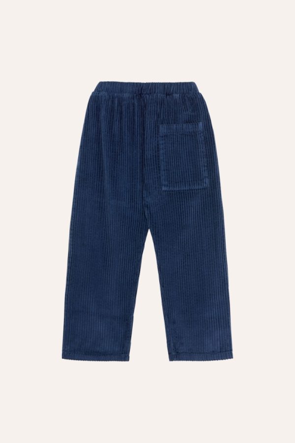 Navy Corduroy Trousers - The Campamento