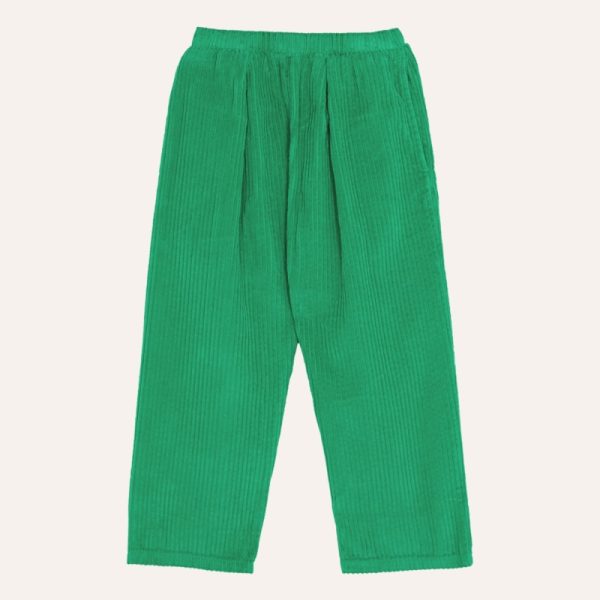 Green Corduroy Trousers - The Campamento