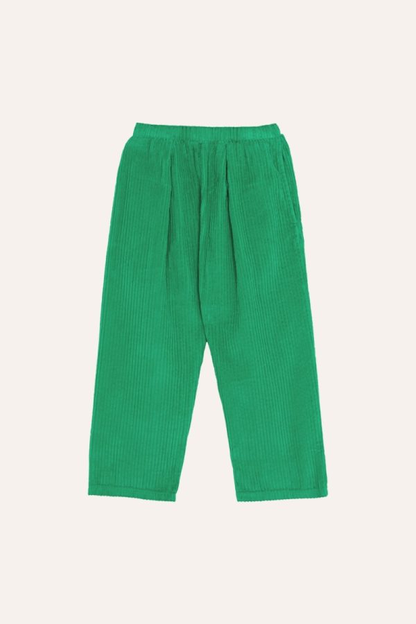 Green Corduroy Trousers - The Campamento