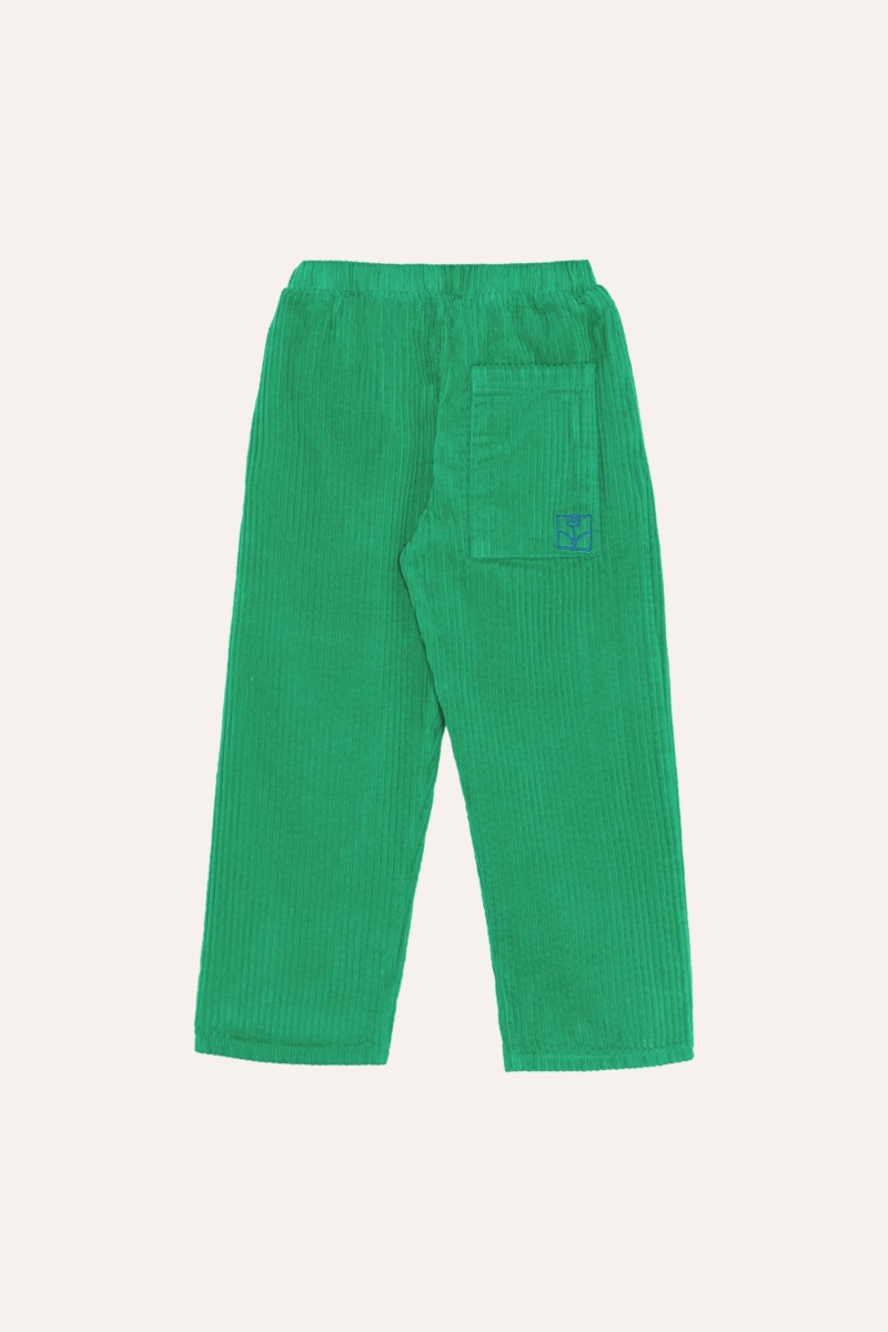 Green Corduroy Trousers - The Campamento