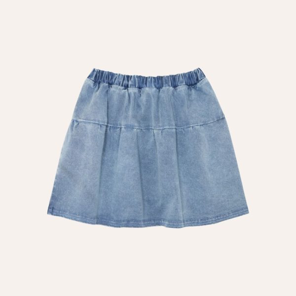 Blue Washed Skirt - The Campamento