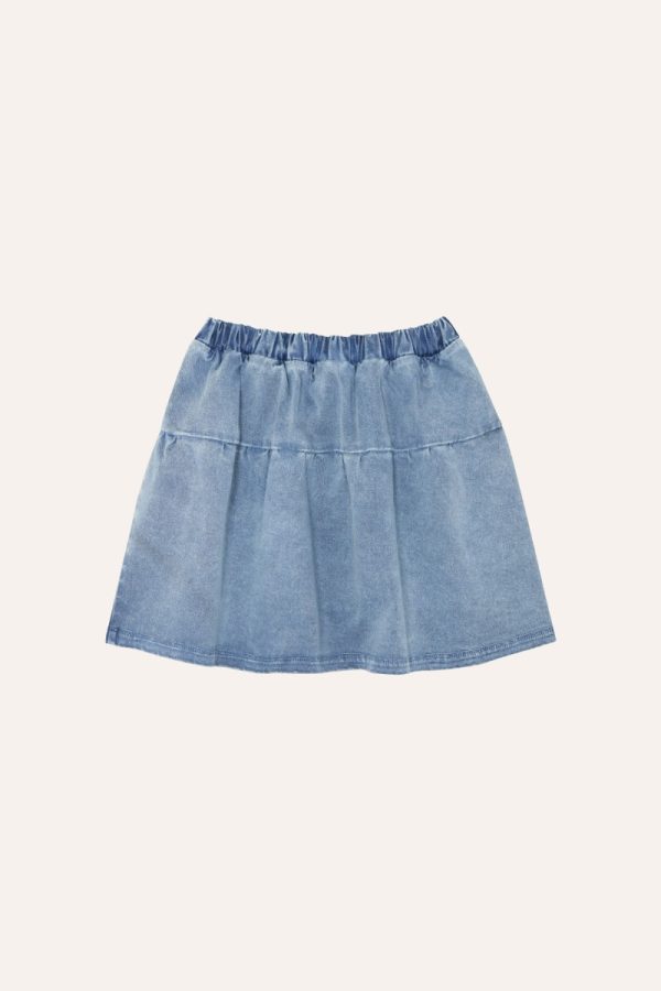 Blue Washed Skirt - The Campamento