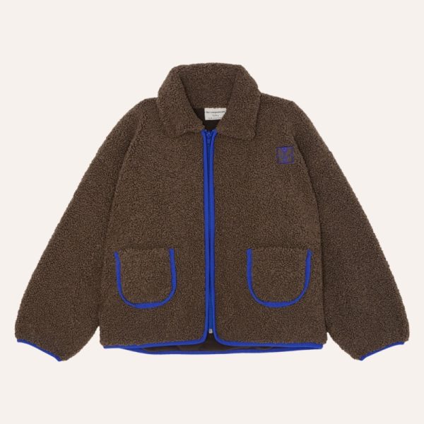 Brown Teddy Jacket - The Campamento