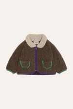 Brown Teddy Baby Jacket - The Campamento