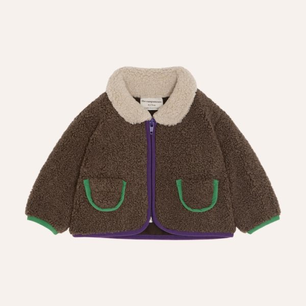 Brown Teddy Baby Jacket - The Campamento