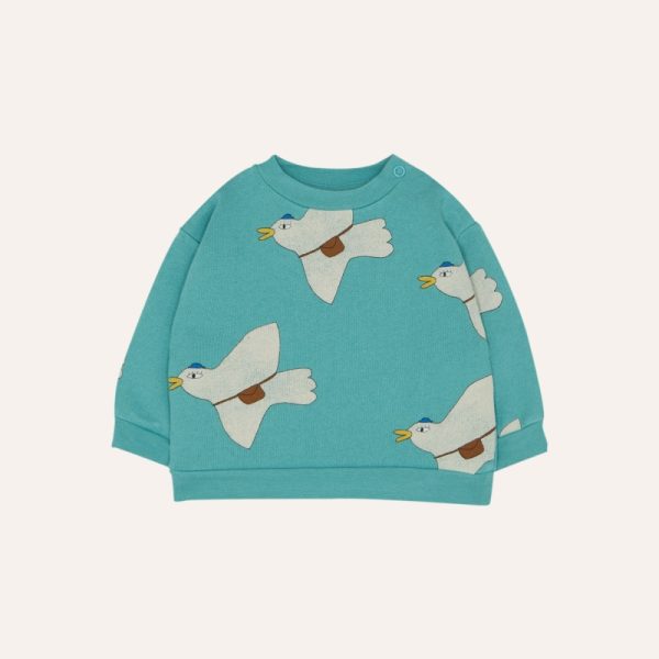 Pigeon Allover Baby Sweatshirt - The Campamento