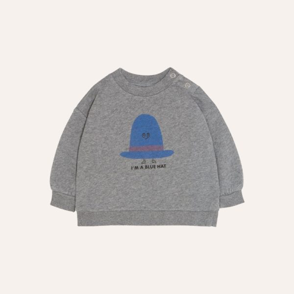 Blue Hat Baby Sweatshirt - The Campamento