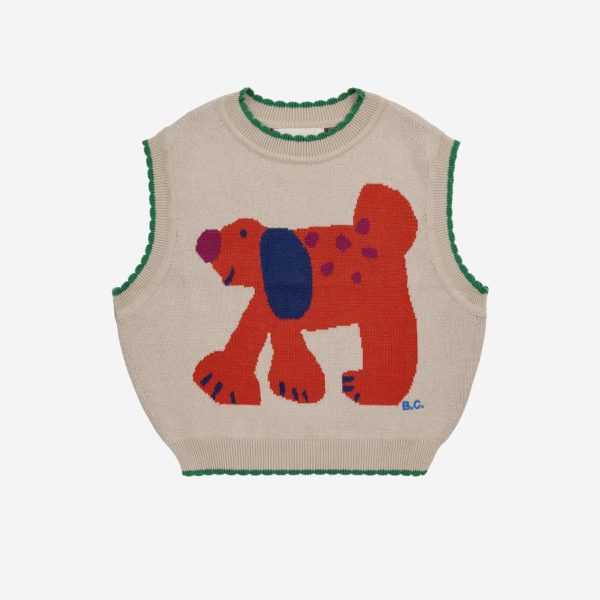 Fairy Dog Knitted Vest - Bobo Choses