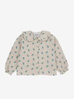 Pansy Flower Allover Blouse - Bobo Choses