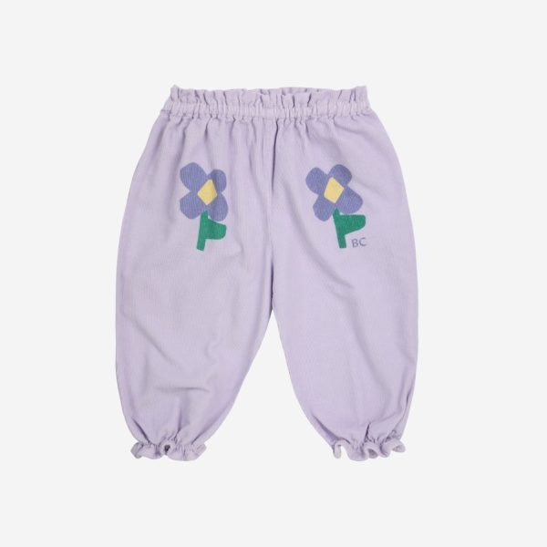 Pansy Flowers Paperbag Pants - Bobo Choses