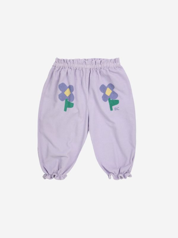 Pansy Flowers Paperbag Pants - Bobo Choses