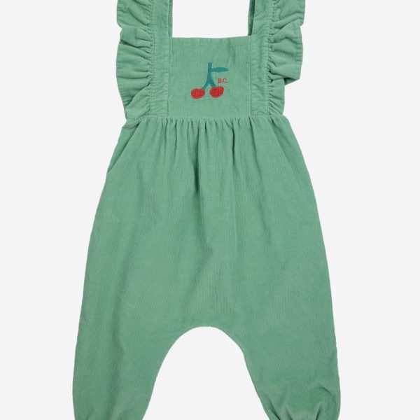 Cherry Corduroy Overall - Bobo Choses