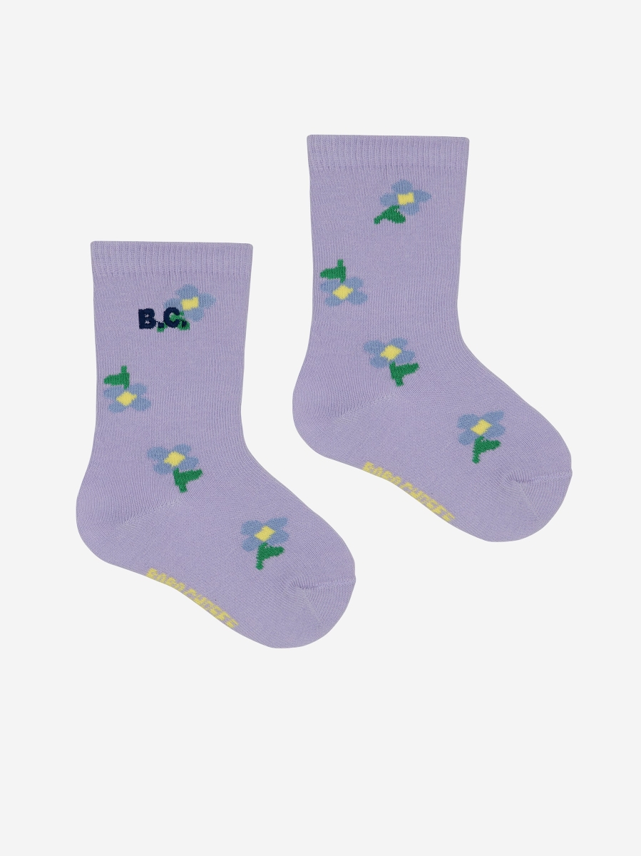 Pansy Flower Socks - Bobo Choses
