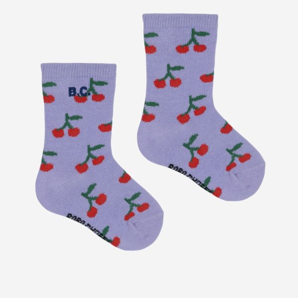 Cherry Allover Socks - Bobo Choses